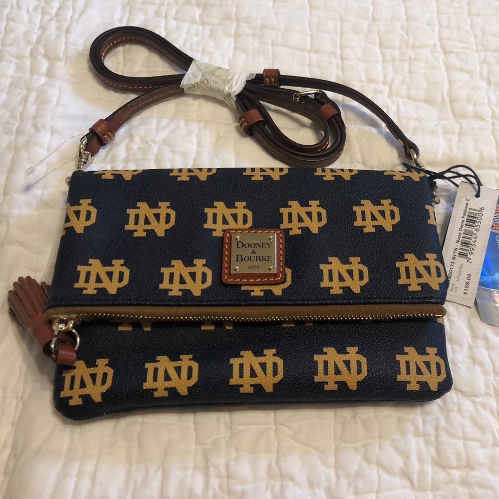 Notre Dame Foldover Crossbody Dooney & Bourke